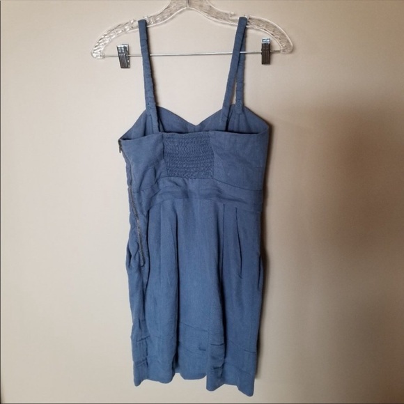 Wilfred Smoky Blue Mini Dress 4 - Picture 3 of 11